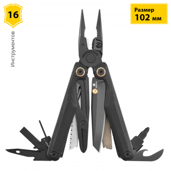 Мультитул LEATHERMAN WAVE ALPHA OBSIDIAN 833334 Мультитул LEATHERMAN WAVE ALPHA OBSIDIAN 833334