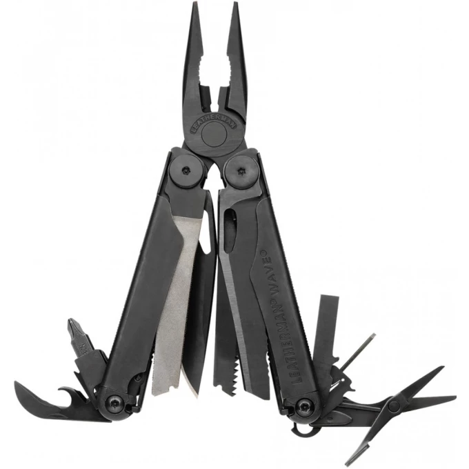 Мультитул LEATHERMAN WAVE BLACK с нейлоновым чехлом 831331 Мультитул LEATHERMAN WAVE BLACK с нейлоновым чехлом 831331